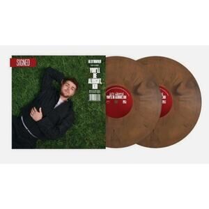 Alex Warren Vinyl Signed Insert You’ll Be Alright Kid Mocha Blend